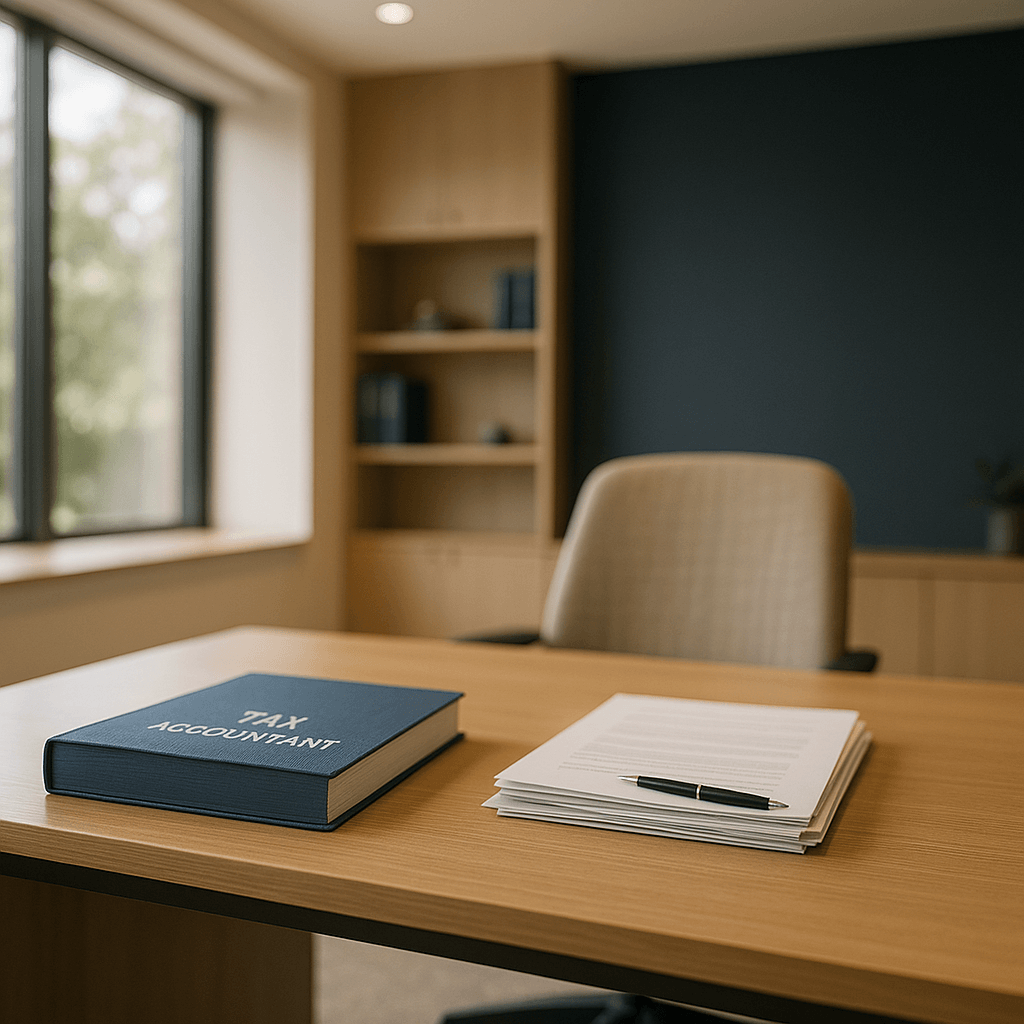 税理士事務所の相談風景